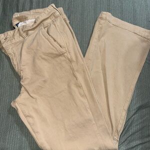 Women’s Khaki Kick Boot Pants